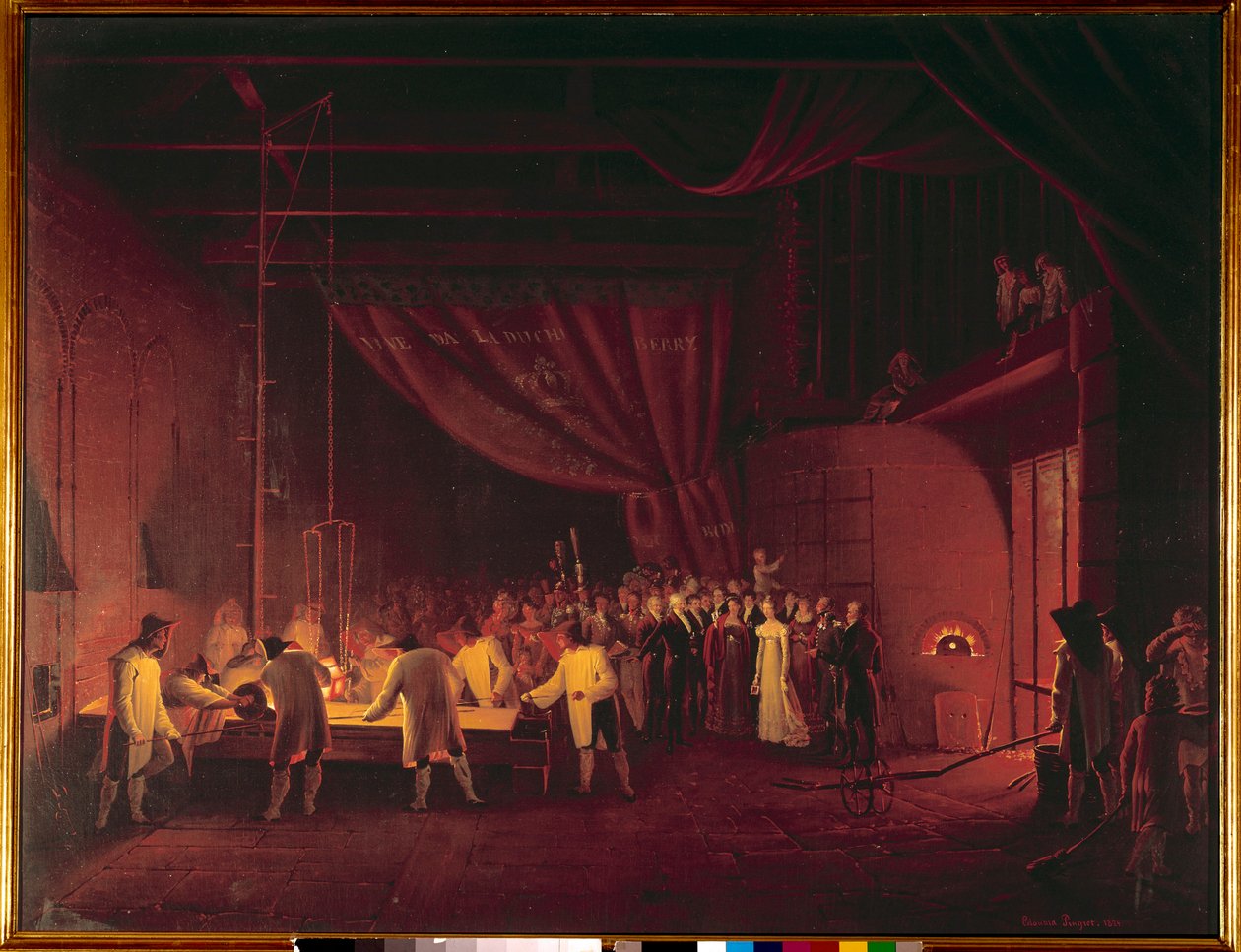 Marie Caroline de Borbón Sicilia, Duquesa de Berry (1798-1870), visitó ...