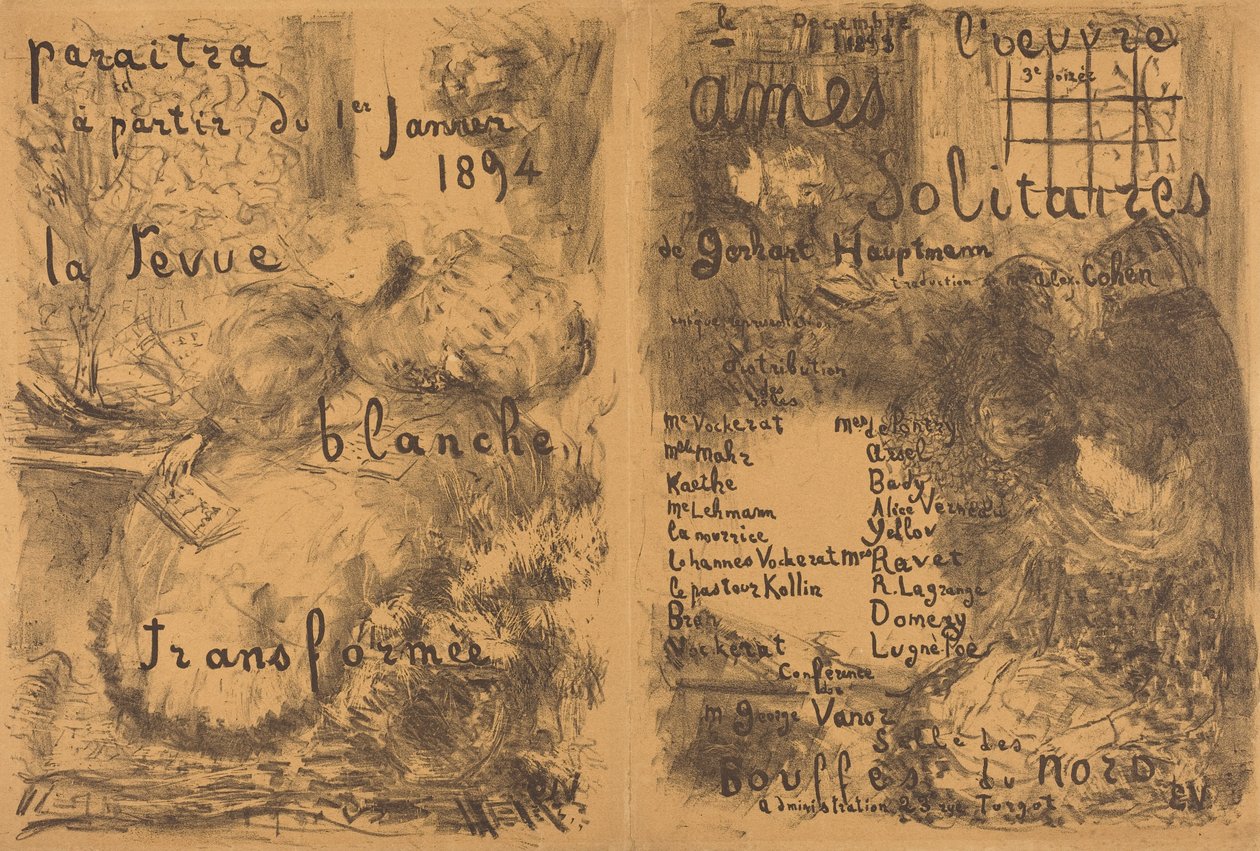 Einsame Seelen de Edouard Vuillard
