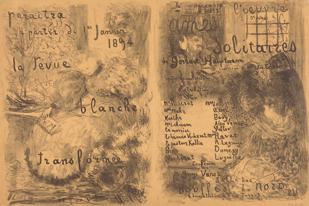 Einsame Seelen de Edouard Vuillard