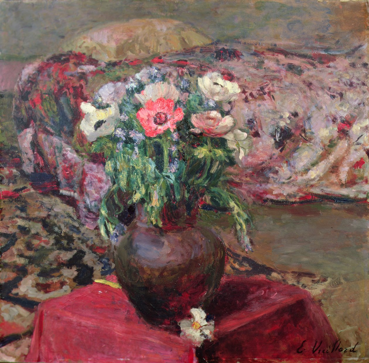 Anémonas de Edouard Vuillard