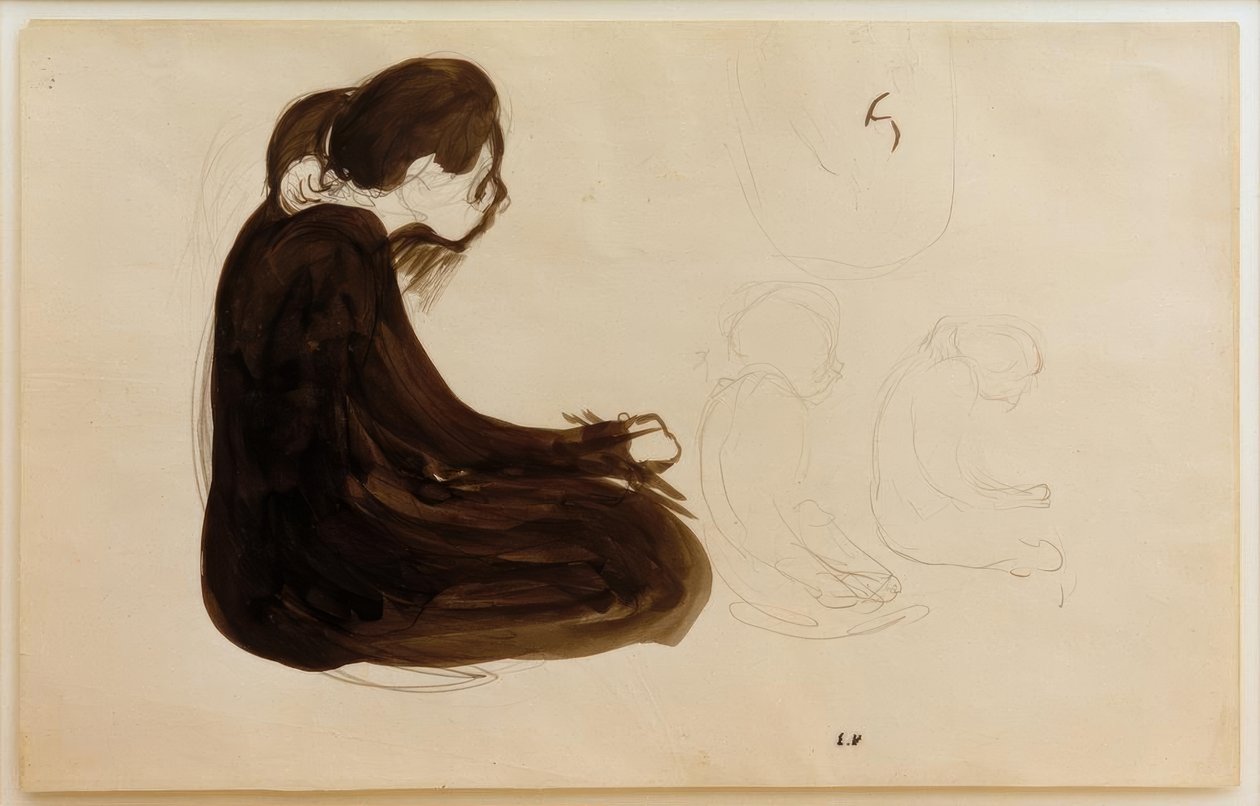 Mujer sentada de Edouard Vuillard