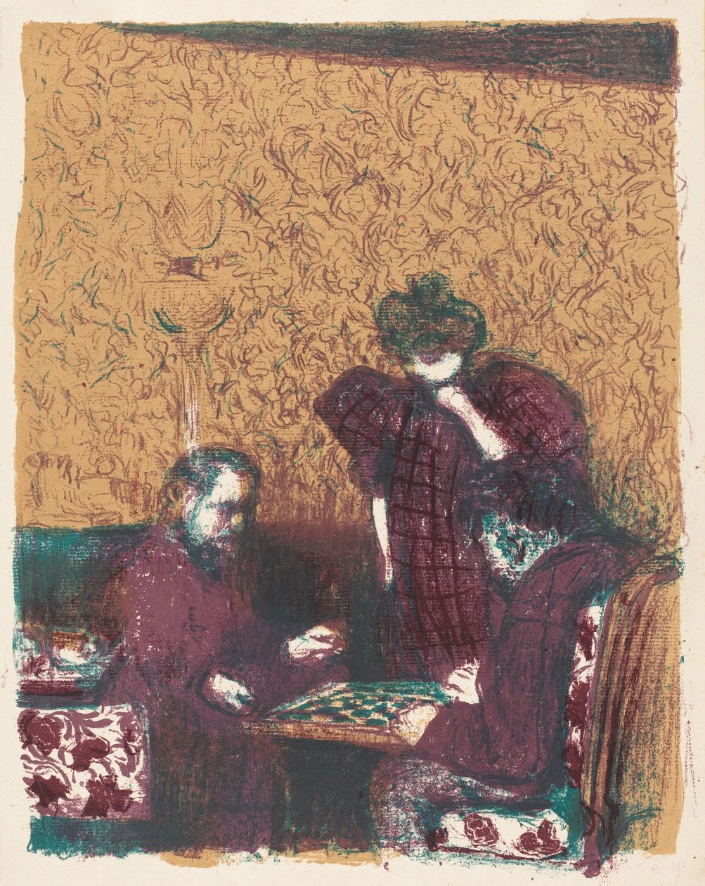 Dame-Spiel de Edouard Vuillard