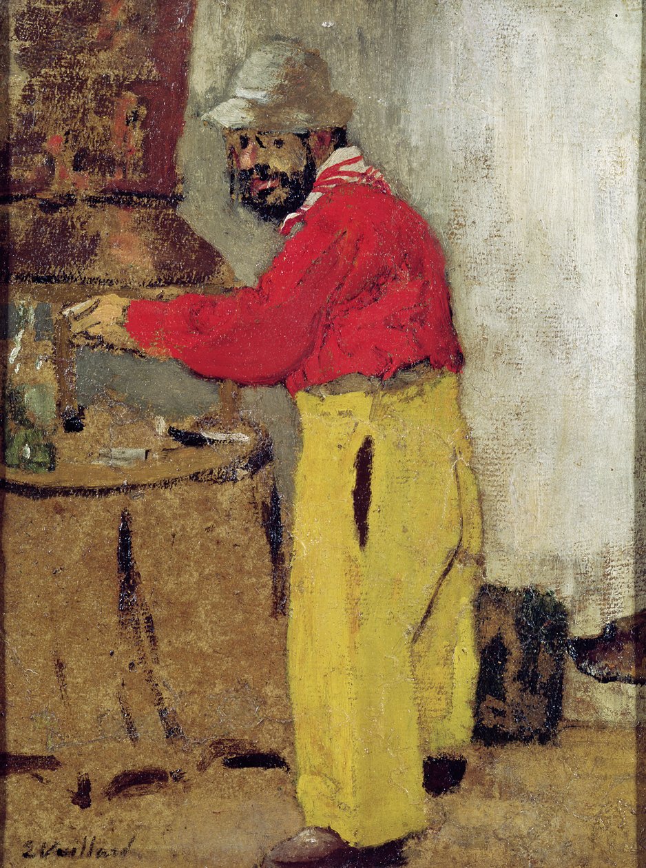 Henri de Toulouse-Lautrec en Villeneuve sur Yonne, 1898 de Edouard Vuillard