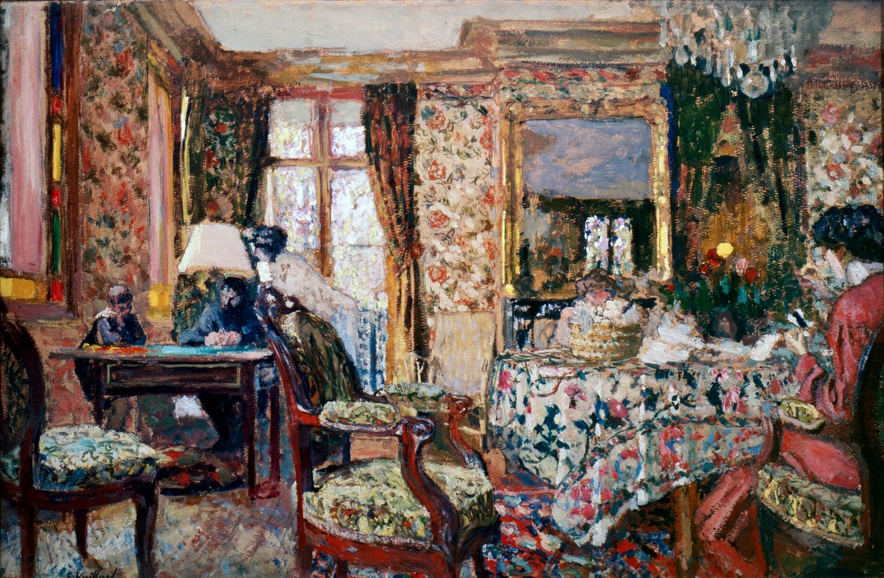 En la habitación, 1904 de Edouard Vuillard