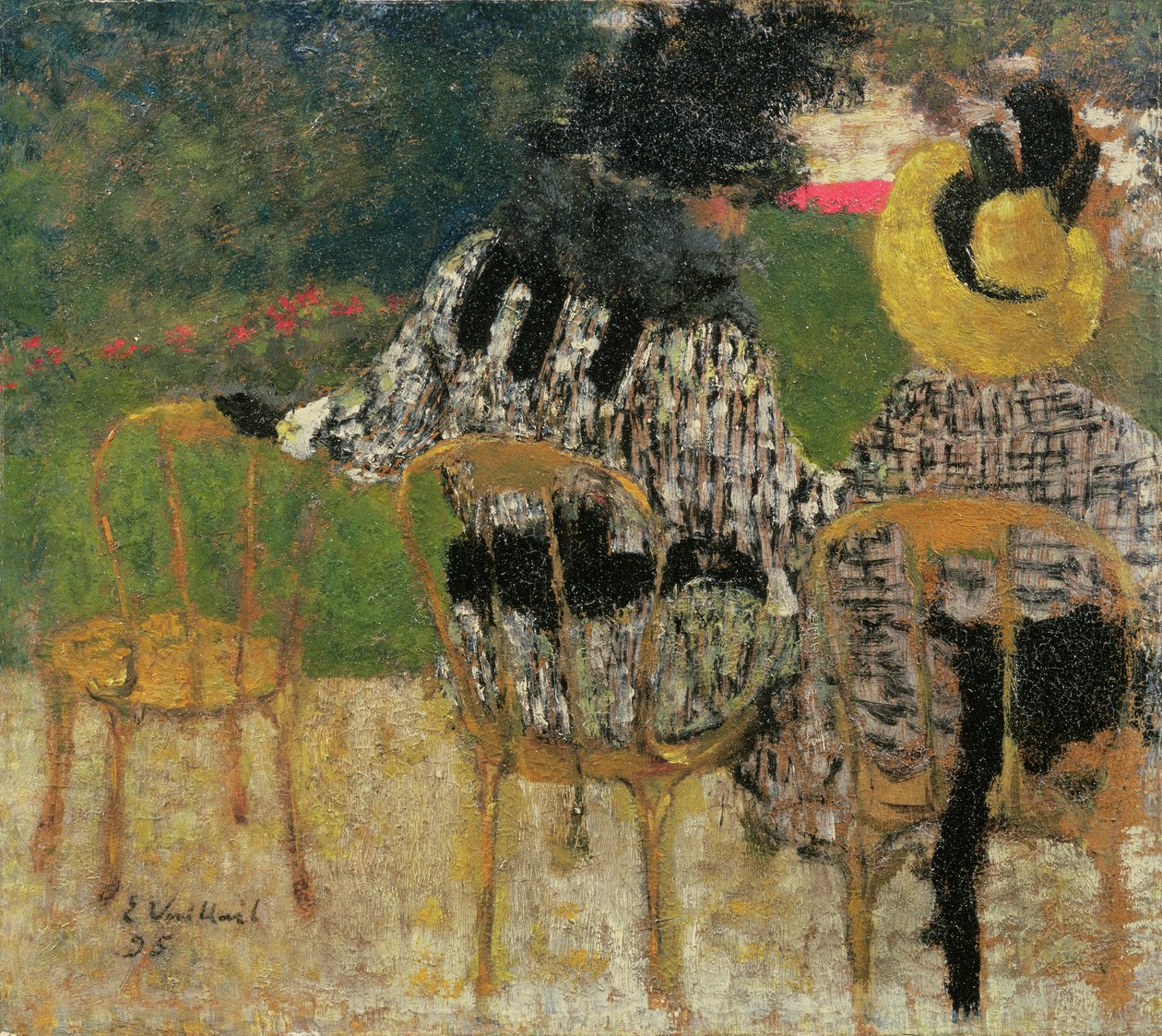 En los jardines de las Tullerías, 1895 de Edouard Vuillard