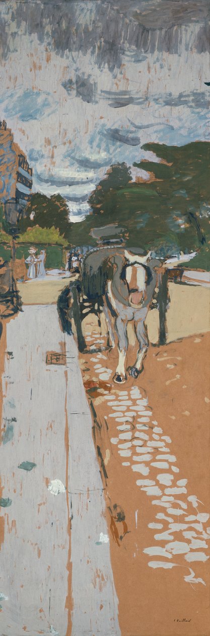 El coche de riego de Edouard Vuillard