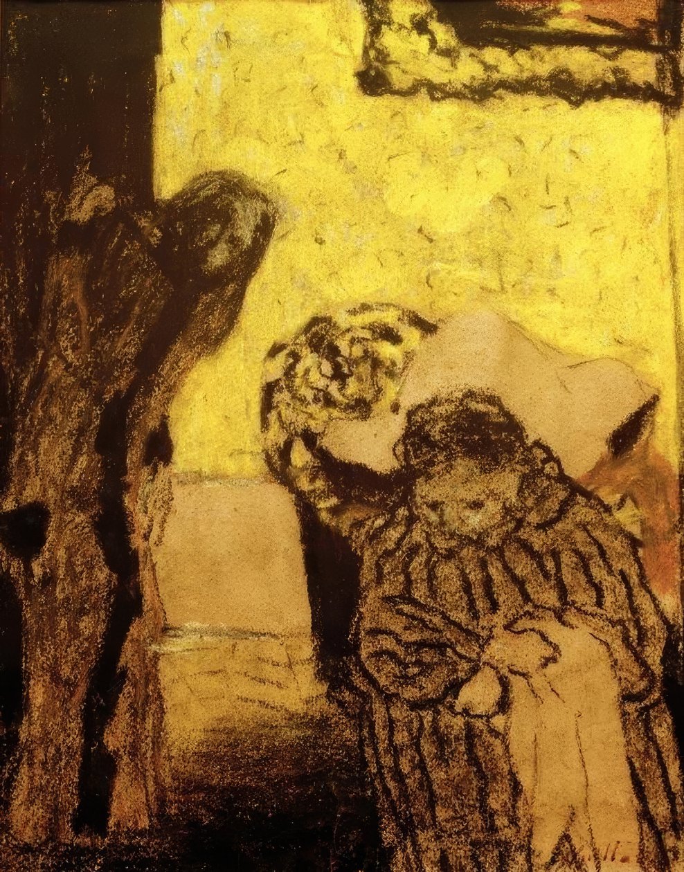 La siesta o la convalecencia de Edouard Vuillard