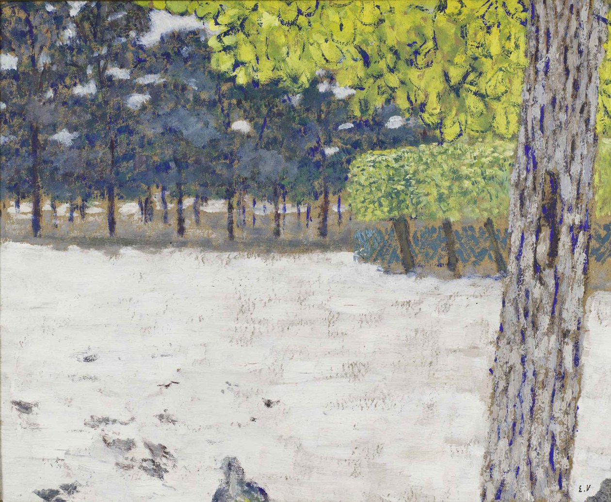Le Jardin des Tuileries, ca. 1894 de Edouard Vuillard