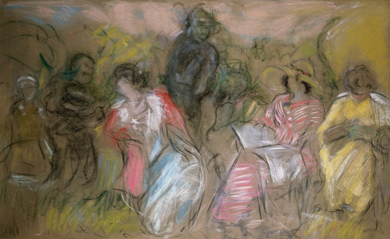 Le Parc des Clayes, c.1910 de Edouard Vuillard