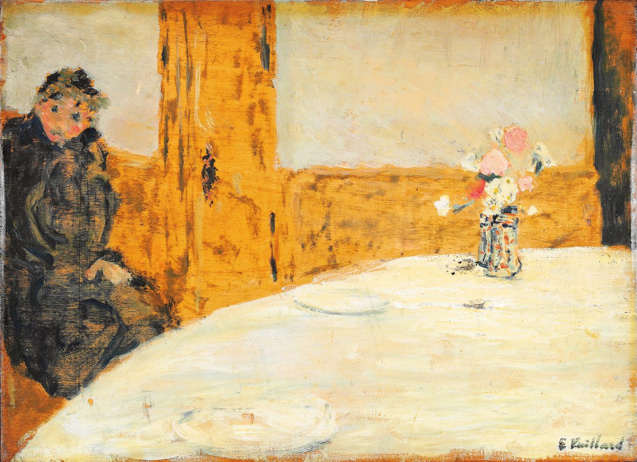 Las rosas del aniversario de bodas de Edouard Vuillard