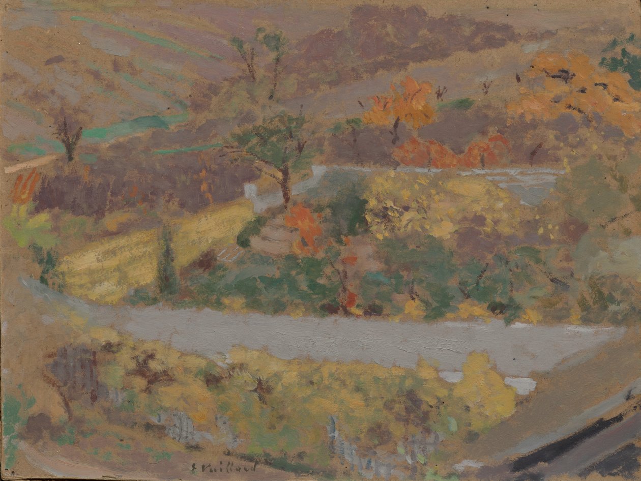 Huerto de Edouard Vuillard