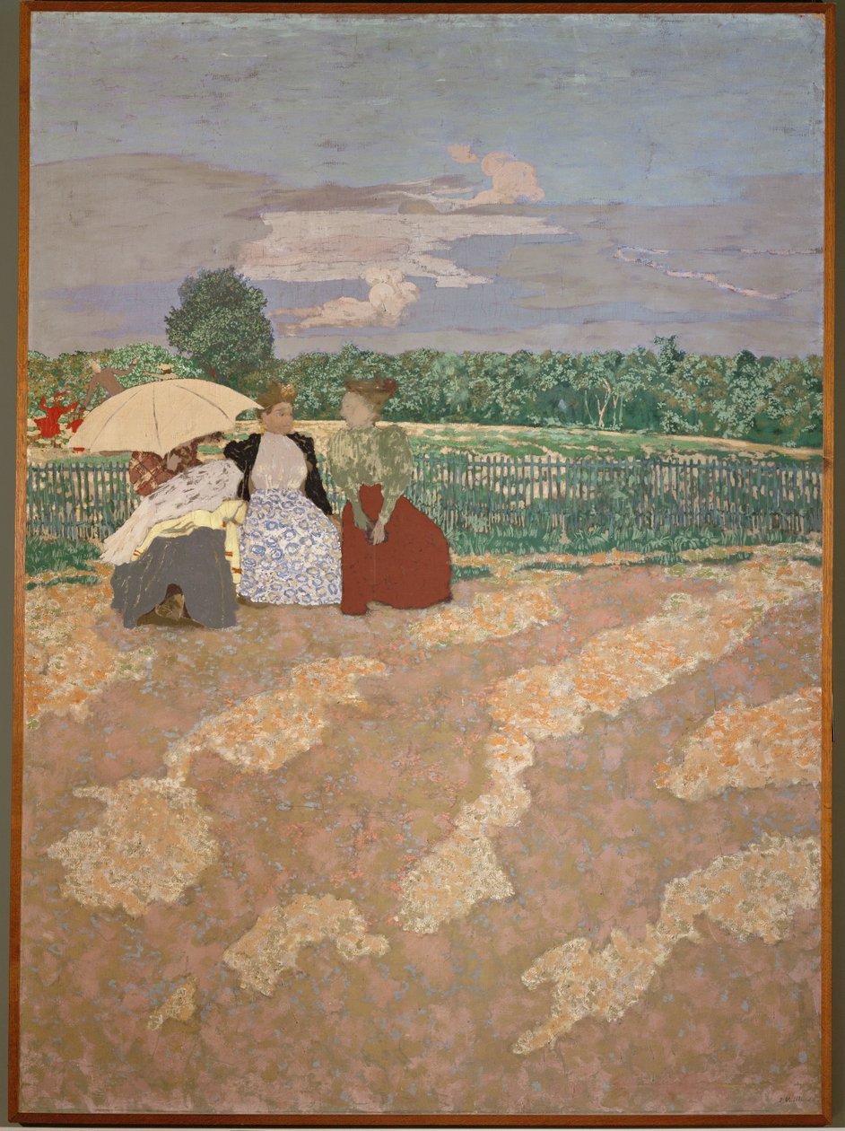 Parque en París: La Conversación de Edouard Vuillard