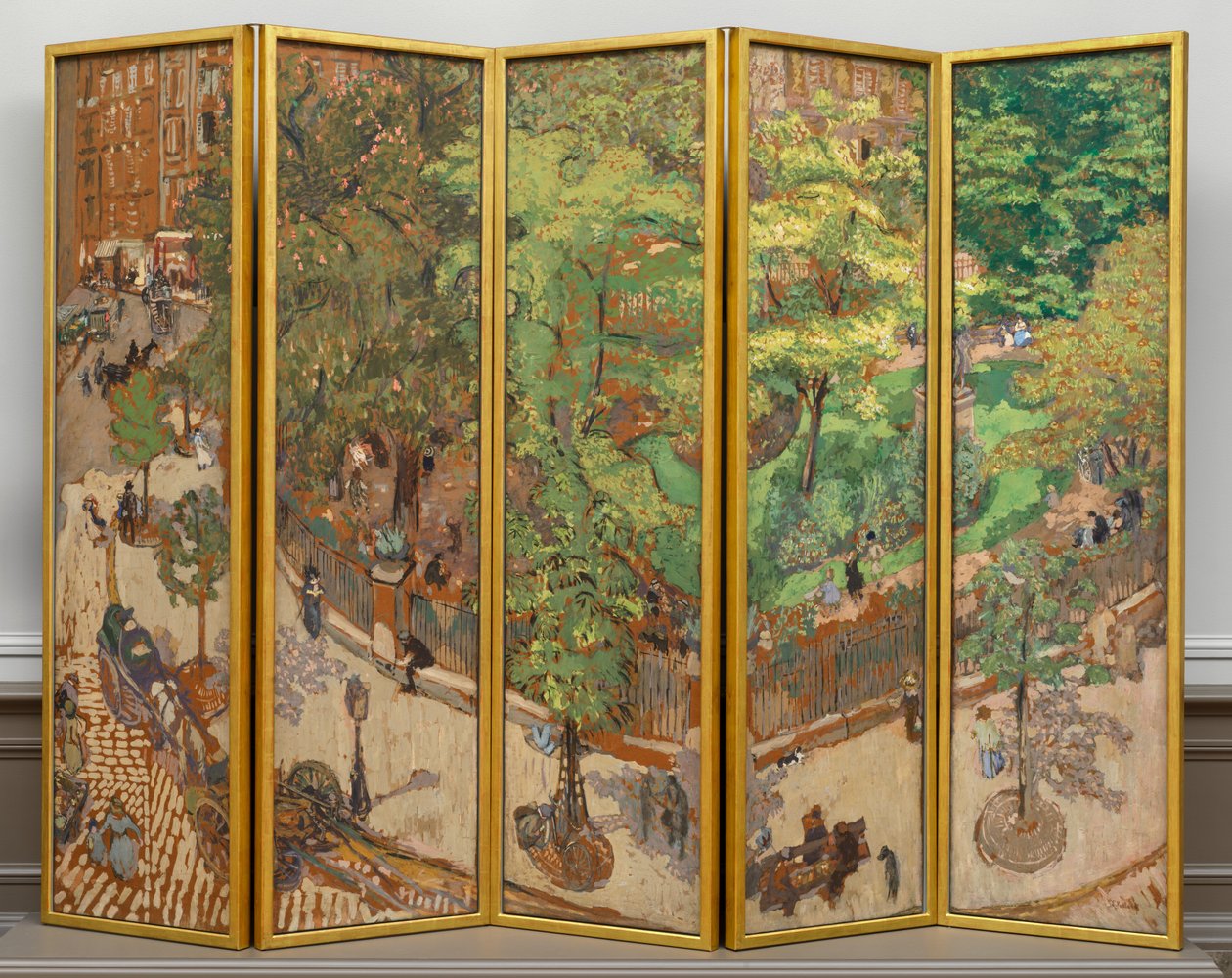 Place Vintimille, 1911 de Edouard Vuillard