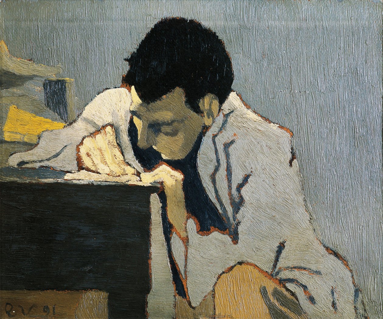 Retrato de Aurelien Lugne-Poe de Edouard Vuillard