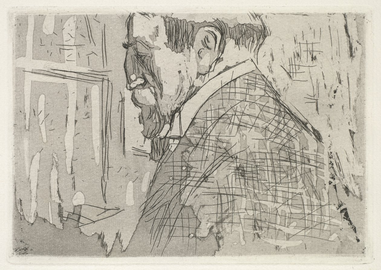 Retrato de Theo van Rysselberghe de Edouard Vuillard