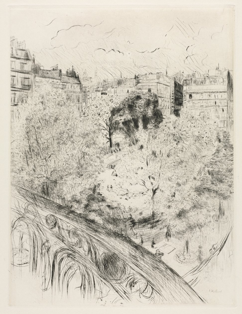 Square Vintimille de Edouard Vuillard