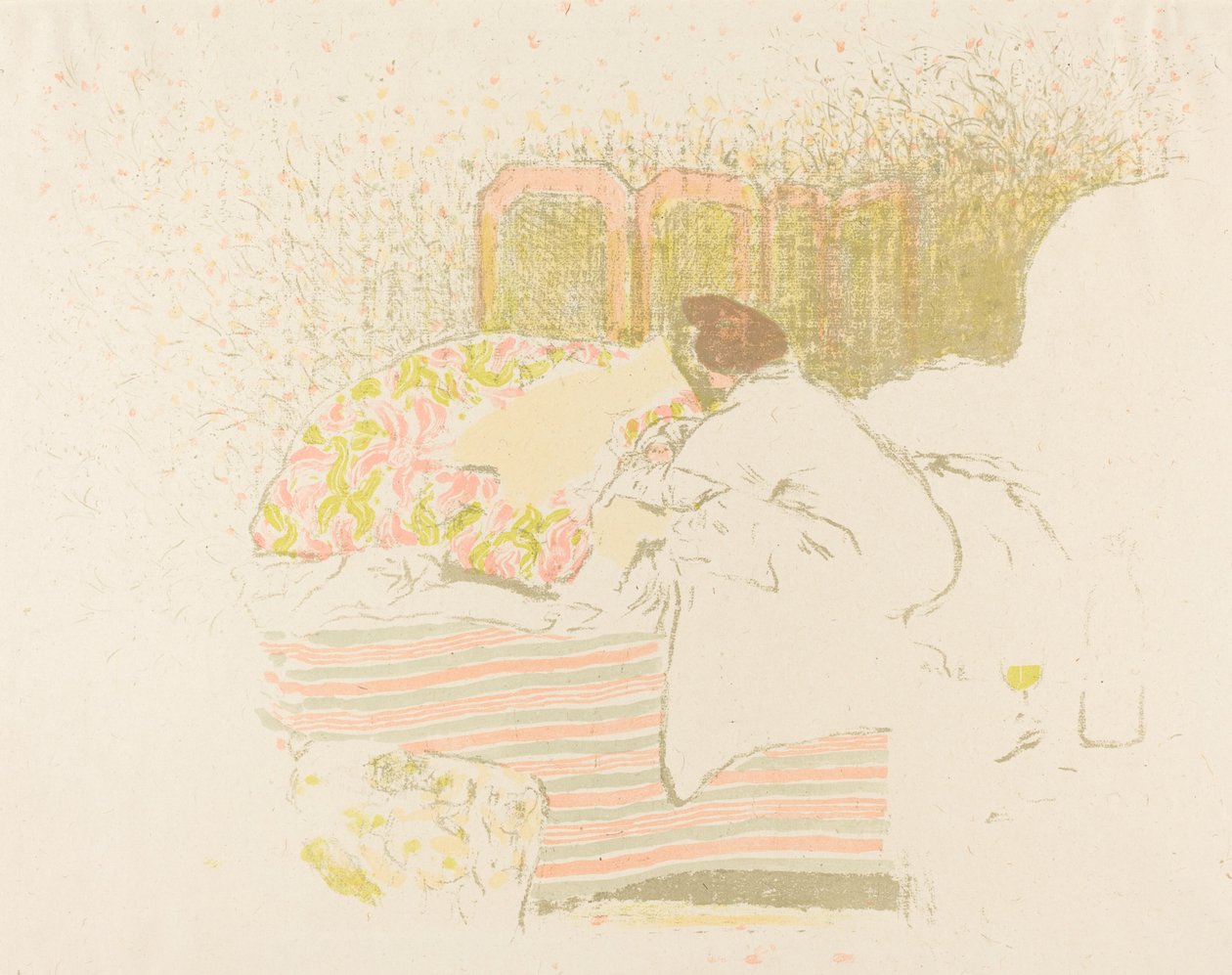 El nacimiento de Annette de Edouard Vuillard