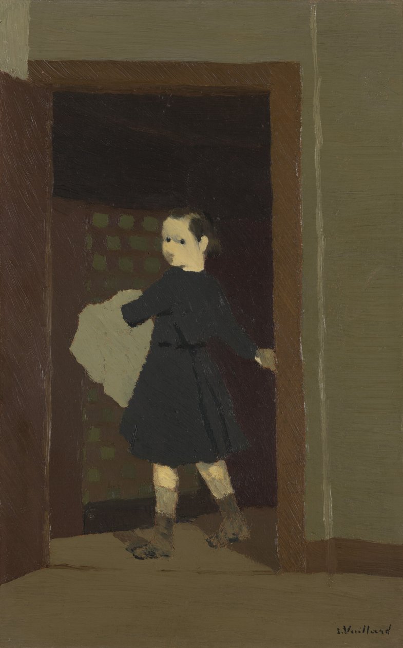 El Niño en la Puerta, 1891-92 de Edouard Vuillard