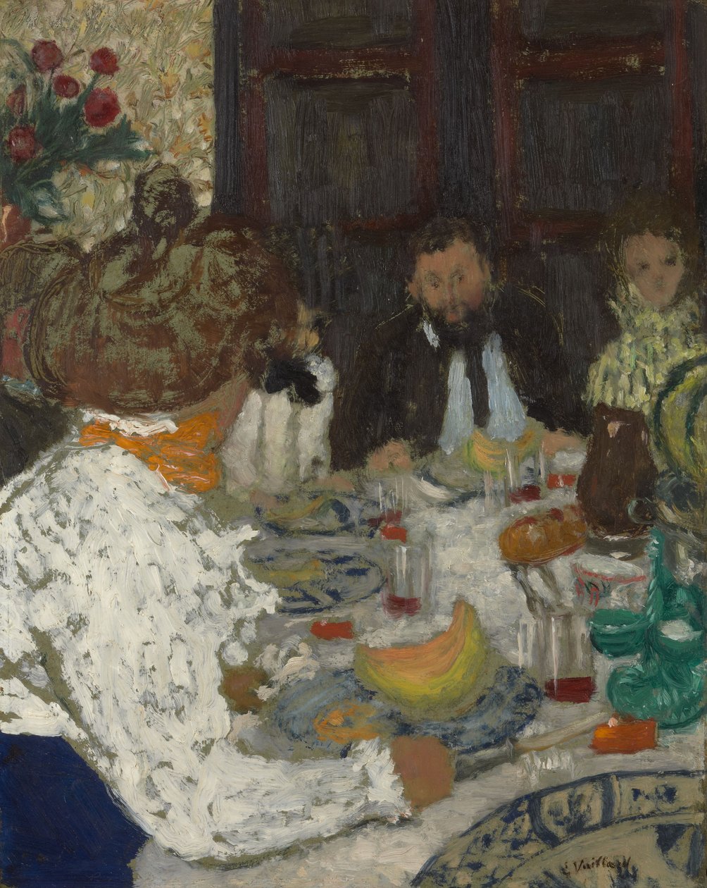 El almuerzo de Edouard Vuillard
