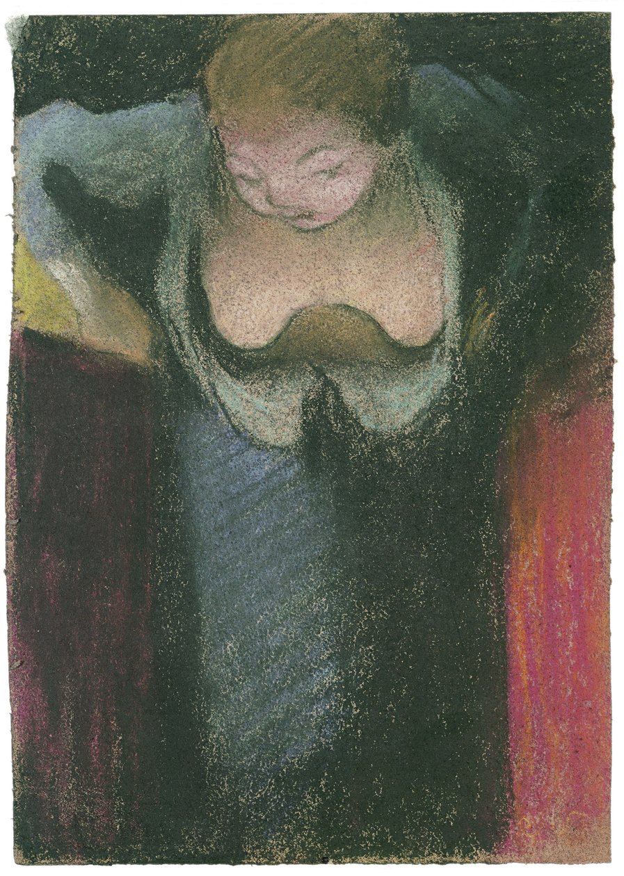 El cantante, 1891-1892 de Edouard Vuillard