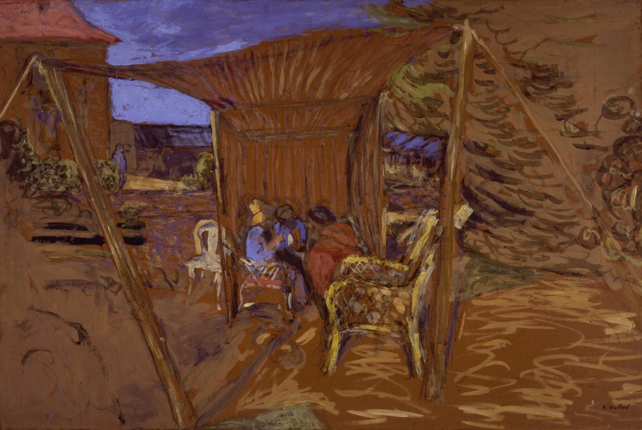 La tienda, 1908 de Edouard Vuillard