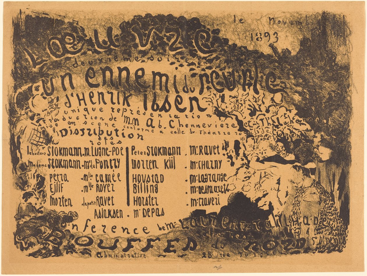 Ein Volksfeind de Edouard Vuillard