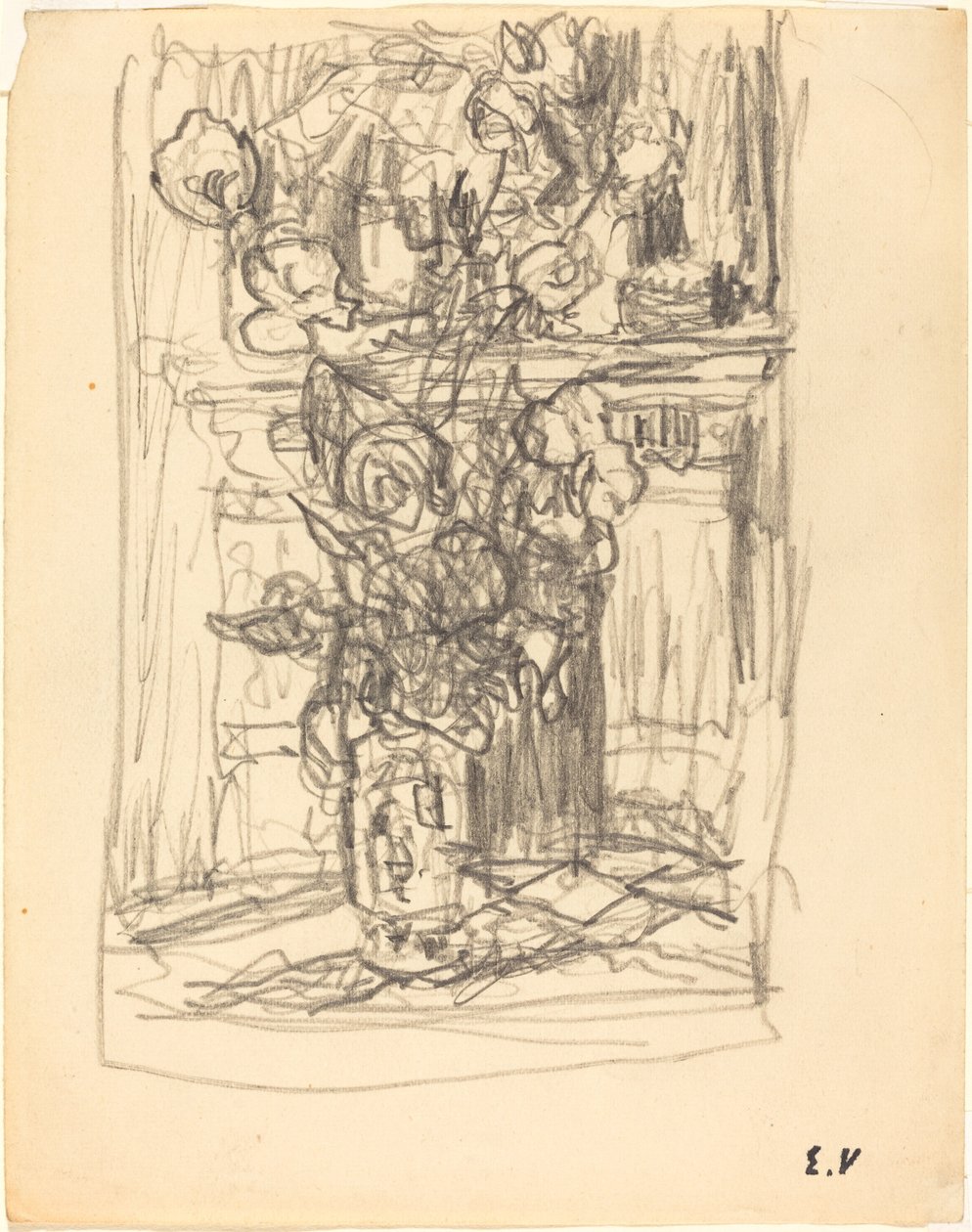 Jarrón de Flores, 1900-1901 de Edouard Vuillard