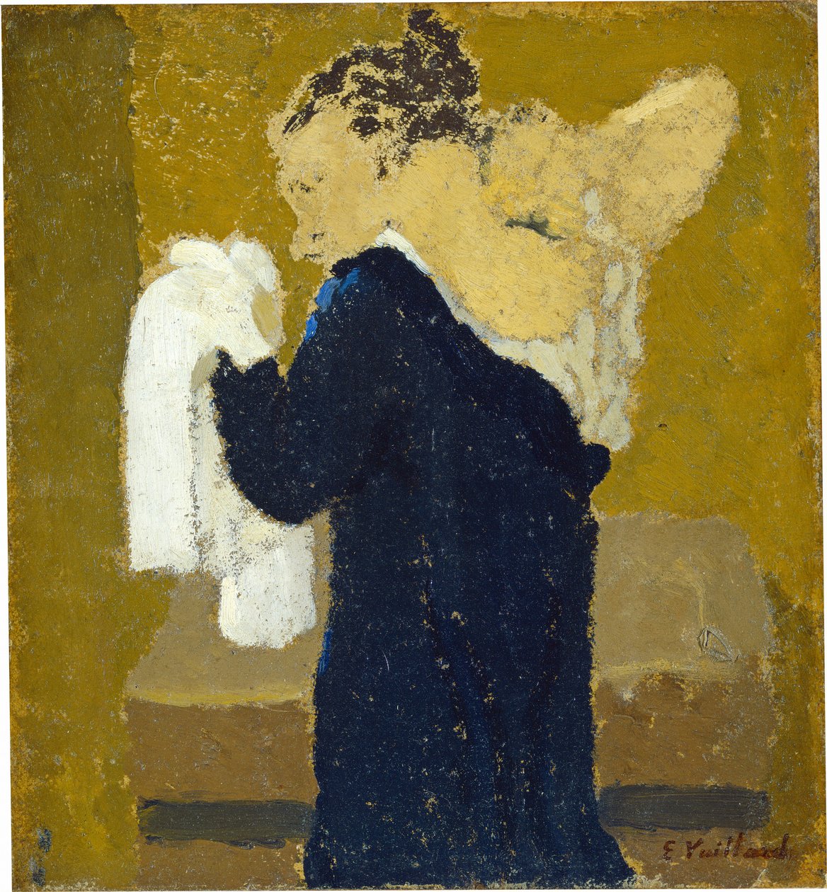 Frau bei ihrer Toilette de Edouard Vuillard
