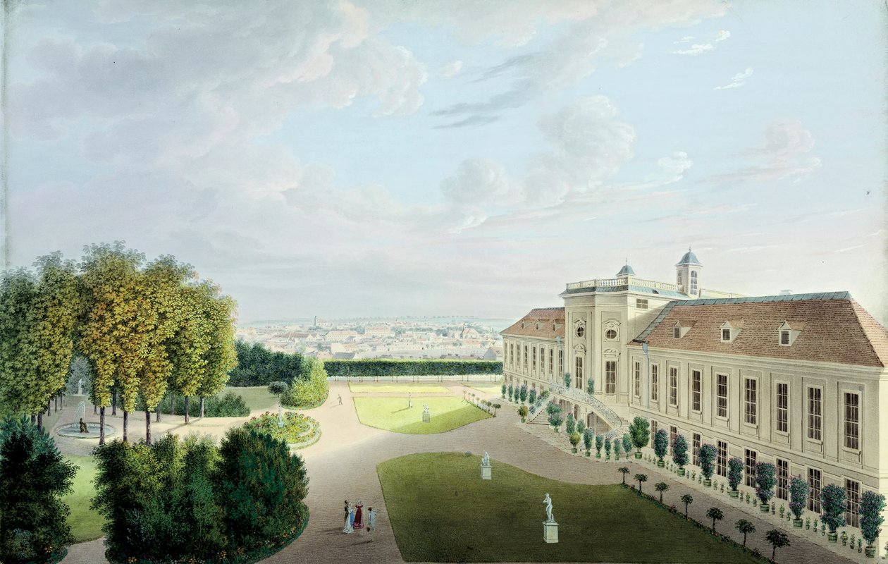 Palacio Esterházy, Viena-Mariahilf de Eduard Gurk