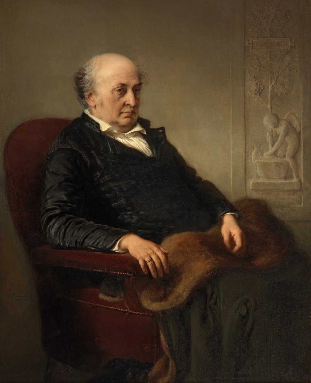 Alemán: Der Maler Wilhelm von Schadow El pintor El pintor Wilhelm von Schadow de Eduard Bendemann