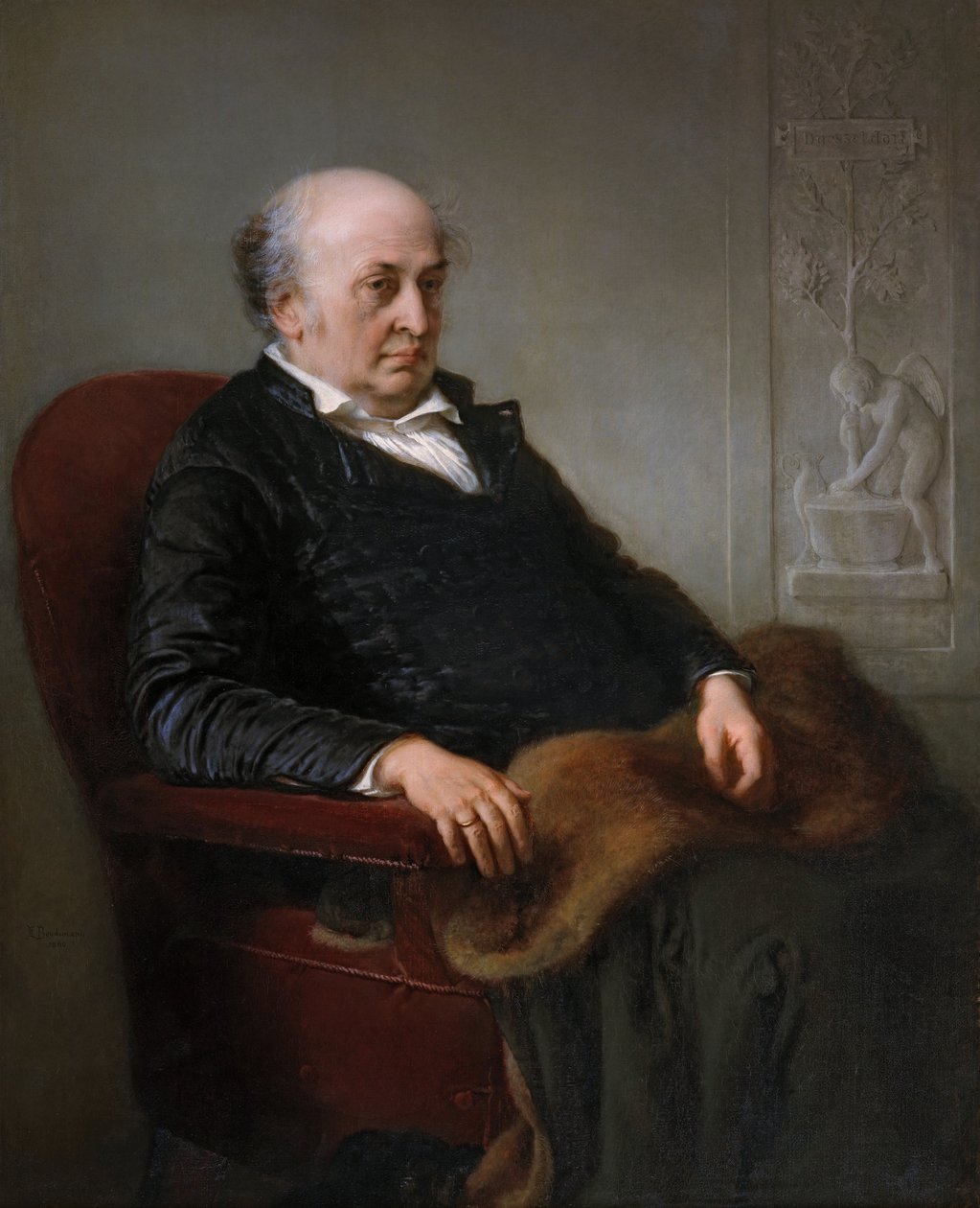 Alemán: Der Maler Wilhelm von Schadow El pintor El pintor Wilhelm von Schadow de Eduard Bendemann