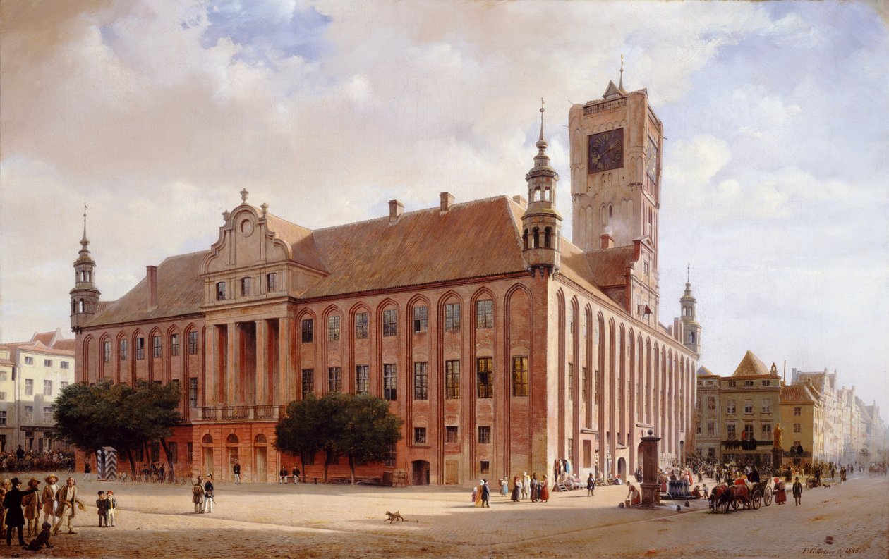 Ayuntamiento de Thorn de Eduard Gaertner