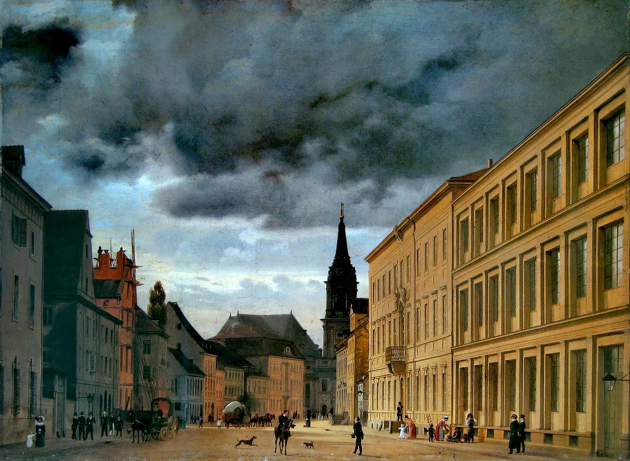 Alemán: Klosterstraße Klosterstraße de Eduard Gaertner