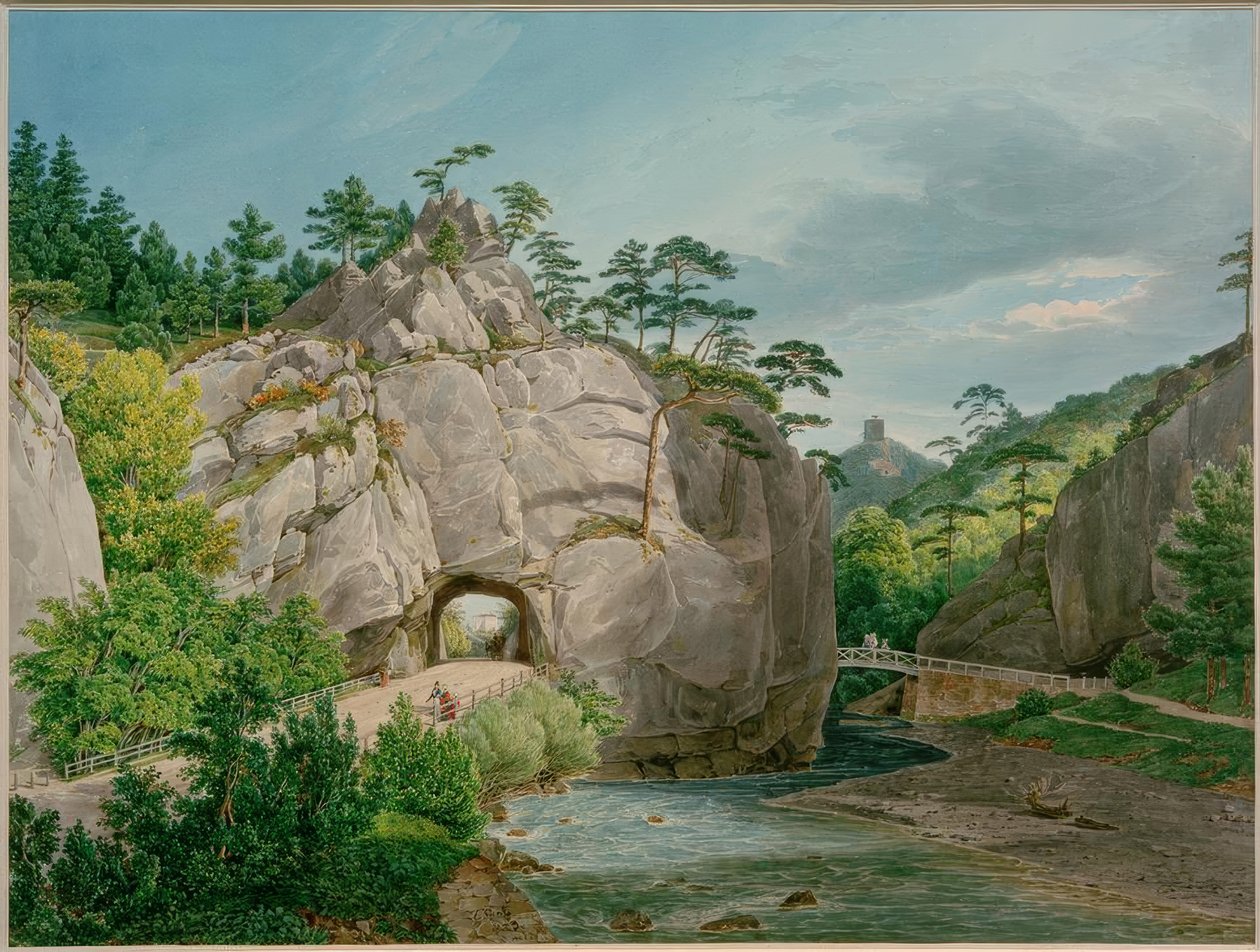 Baden cerca de Viena (Bosque de Viena, Baja Austria) de Eduard Gurk