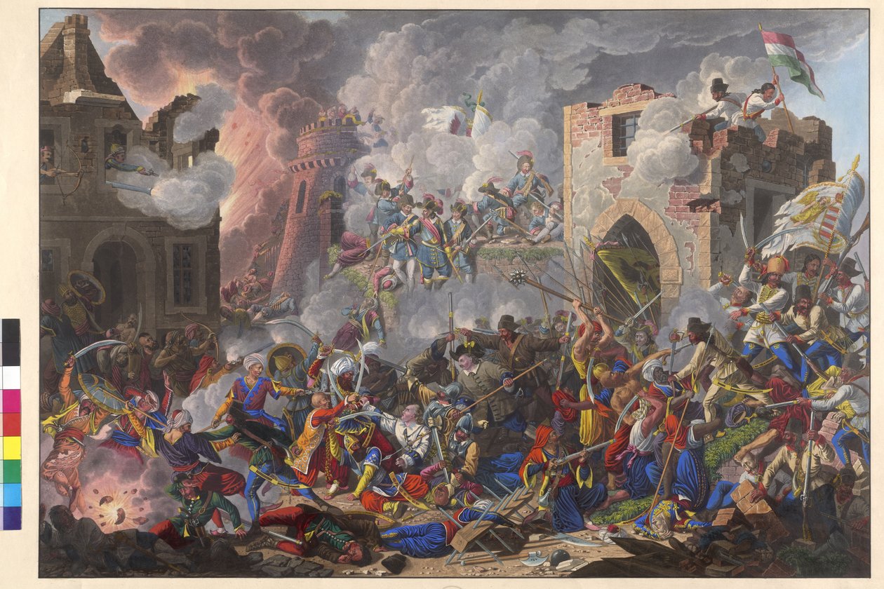 La reconquista victoriosa de Buda el 2 de septiembre de 1686 por los húngaros de Eduard Gurk