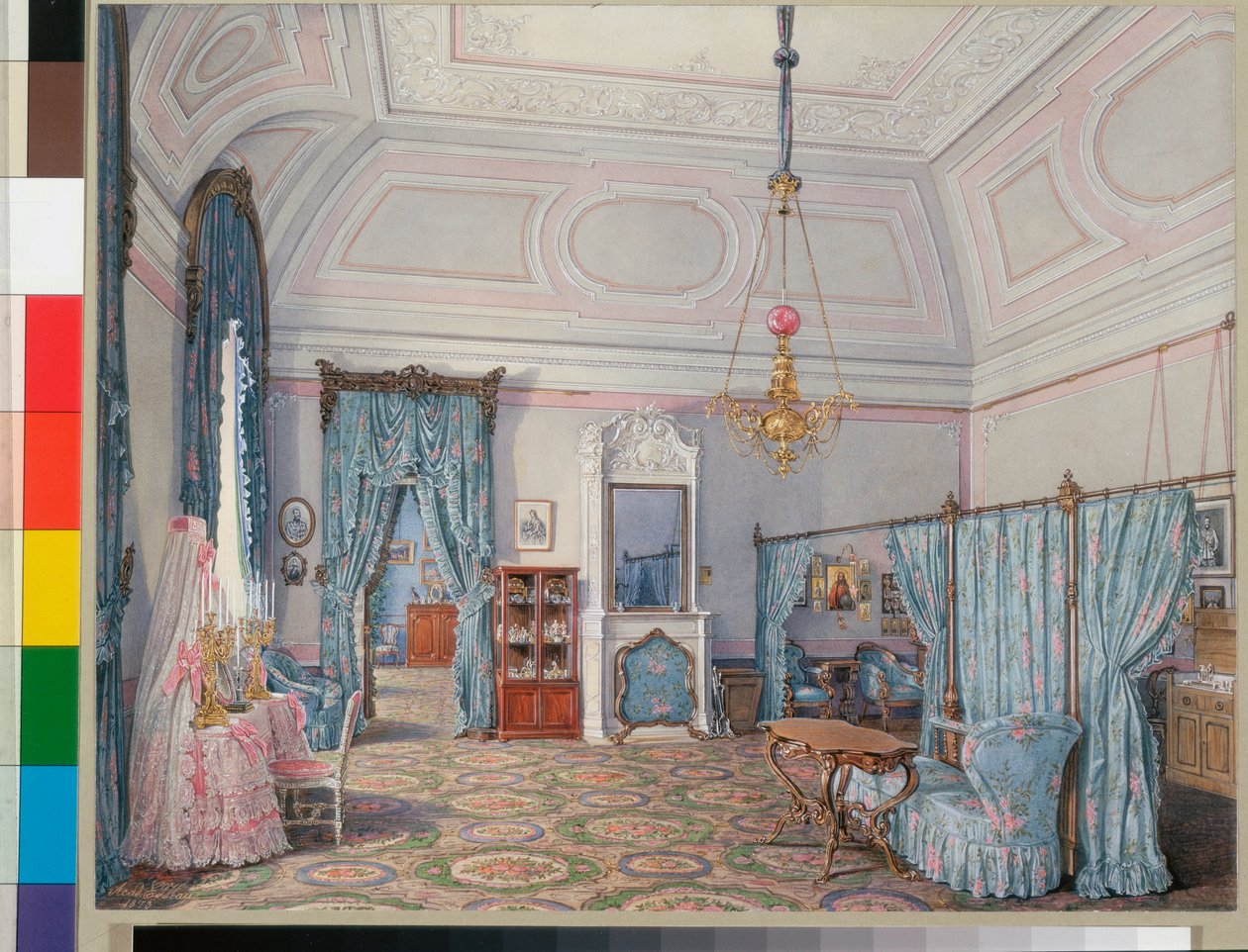 Interiores del Palacio de Invierno (Palais d