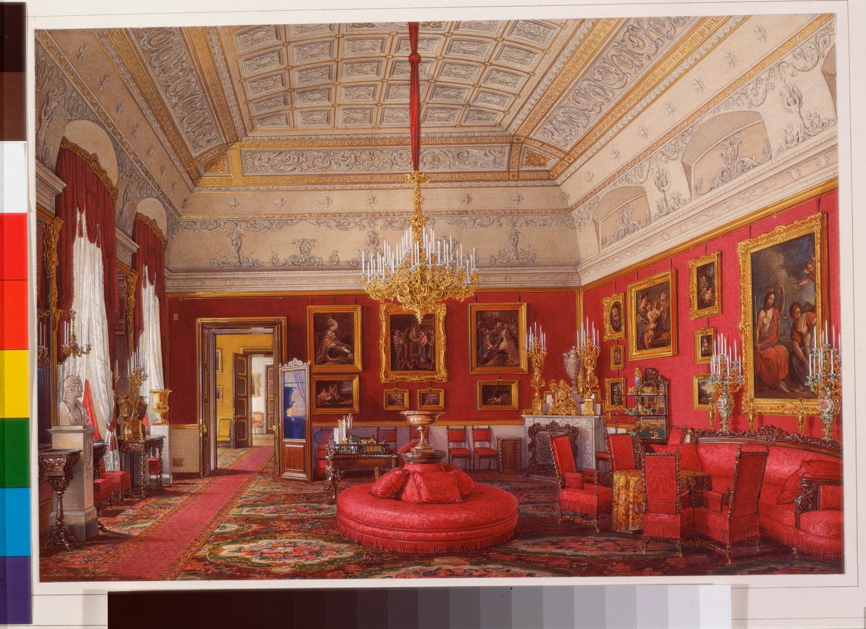 Interiores del Palacio de Invierno (Palais d
