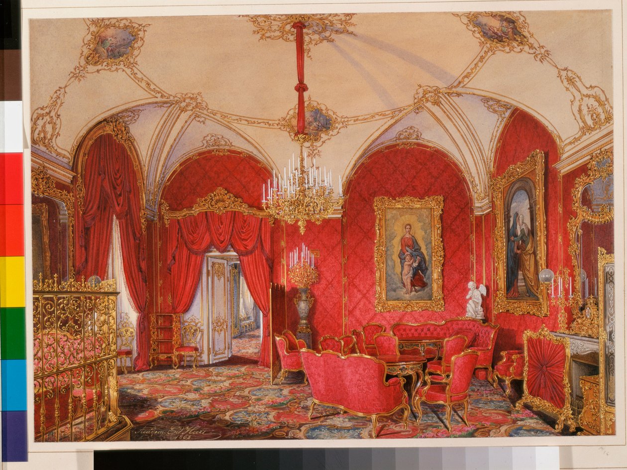 Interiores del Palacio de Invierno (Palais d