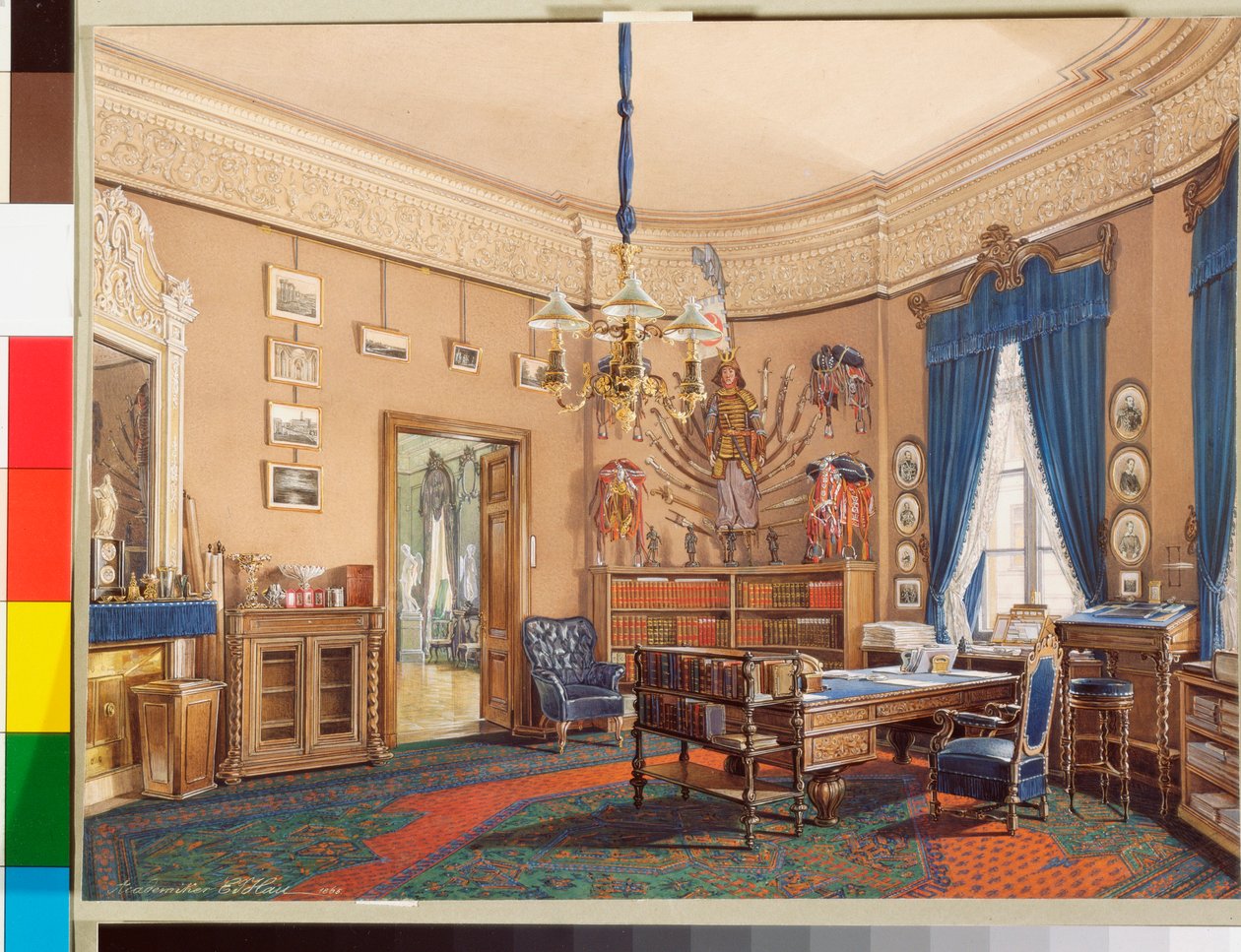 Interiores del Palacio de Invierno (Palais d