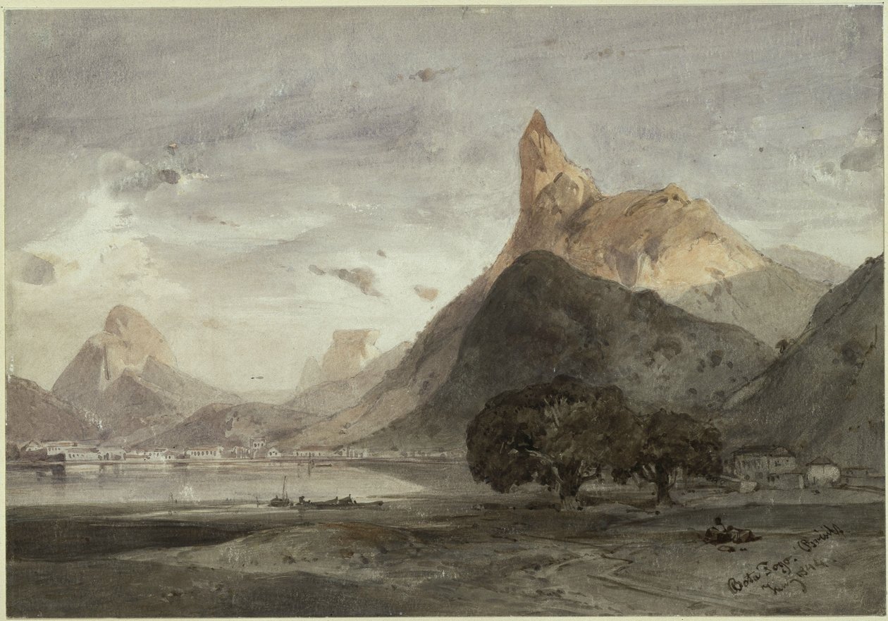 Botafogo, en Río de Janeiro de Eduard Hildebrandt