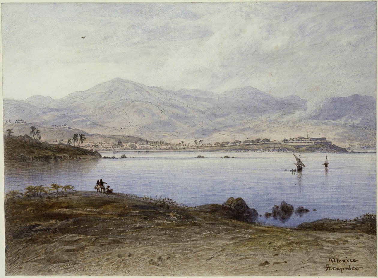 Bahía de Acapulco de Eduard Hildebrandt