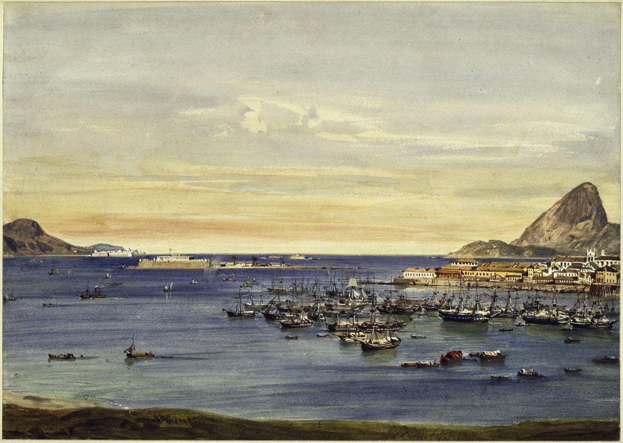 Bahía de Río de Janeiro de Eduard Hildebrandt