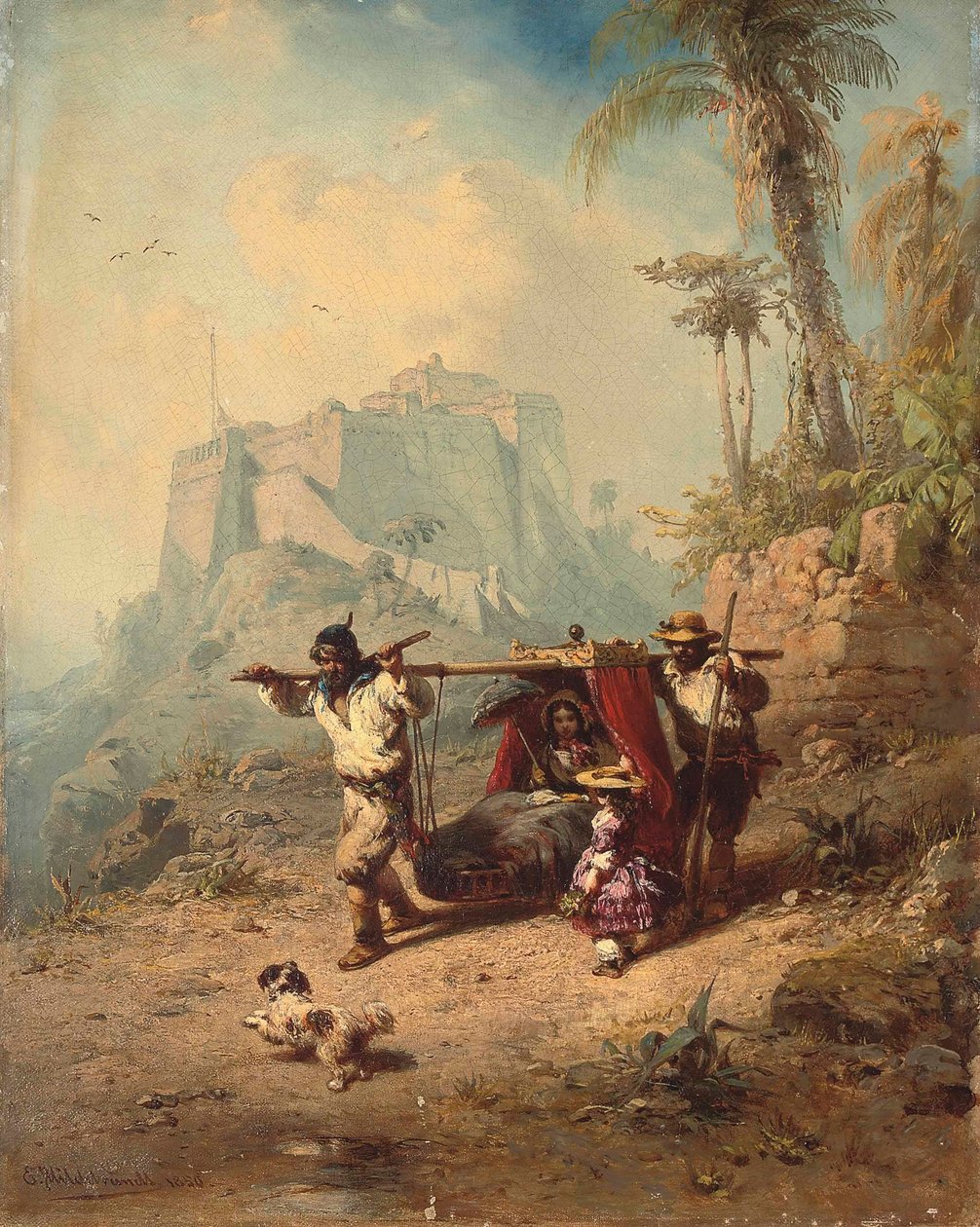 Castillo de Pico, Madeira de Eduard Hildebrandt
