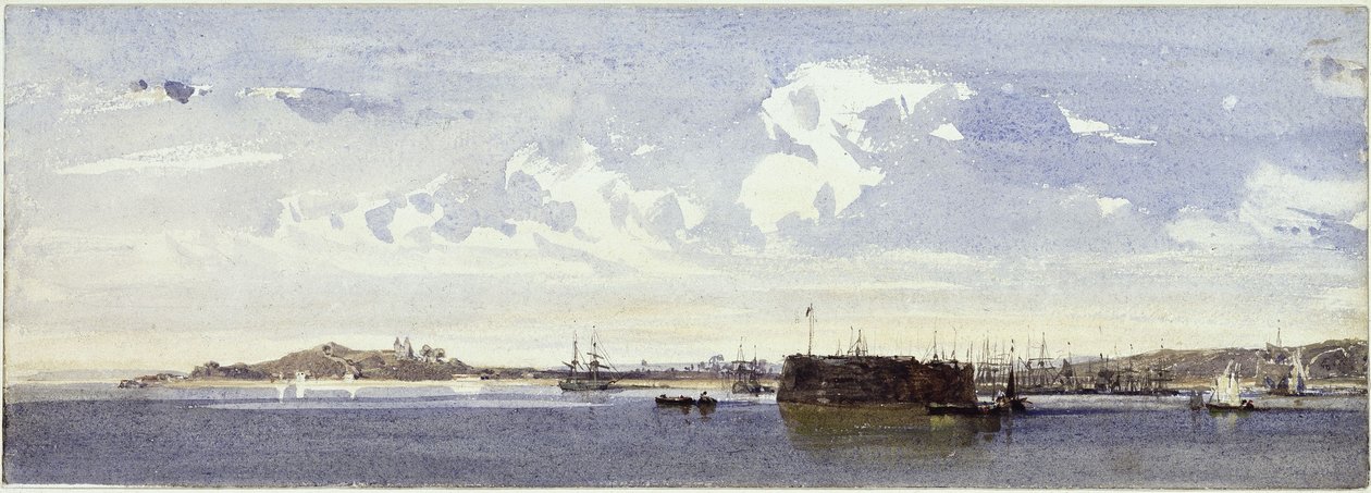 Panorama de Bahía de Eduard Hildebrandt