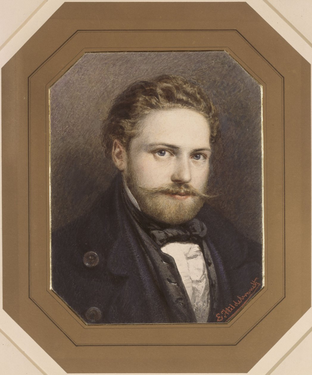 Autorretrato de Eduard Hildebrandt