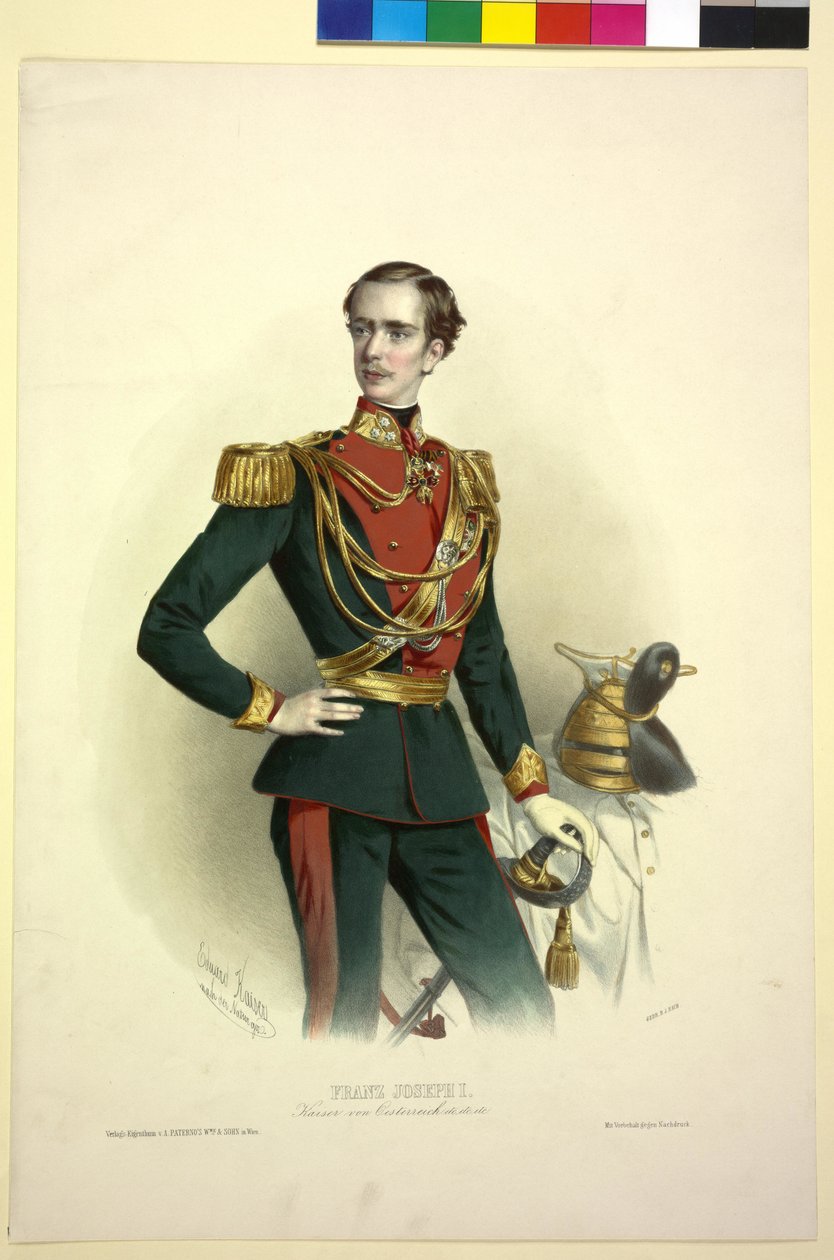 Emperador de Austria Francisco José I de Eduard Kaiser