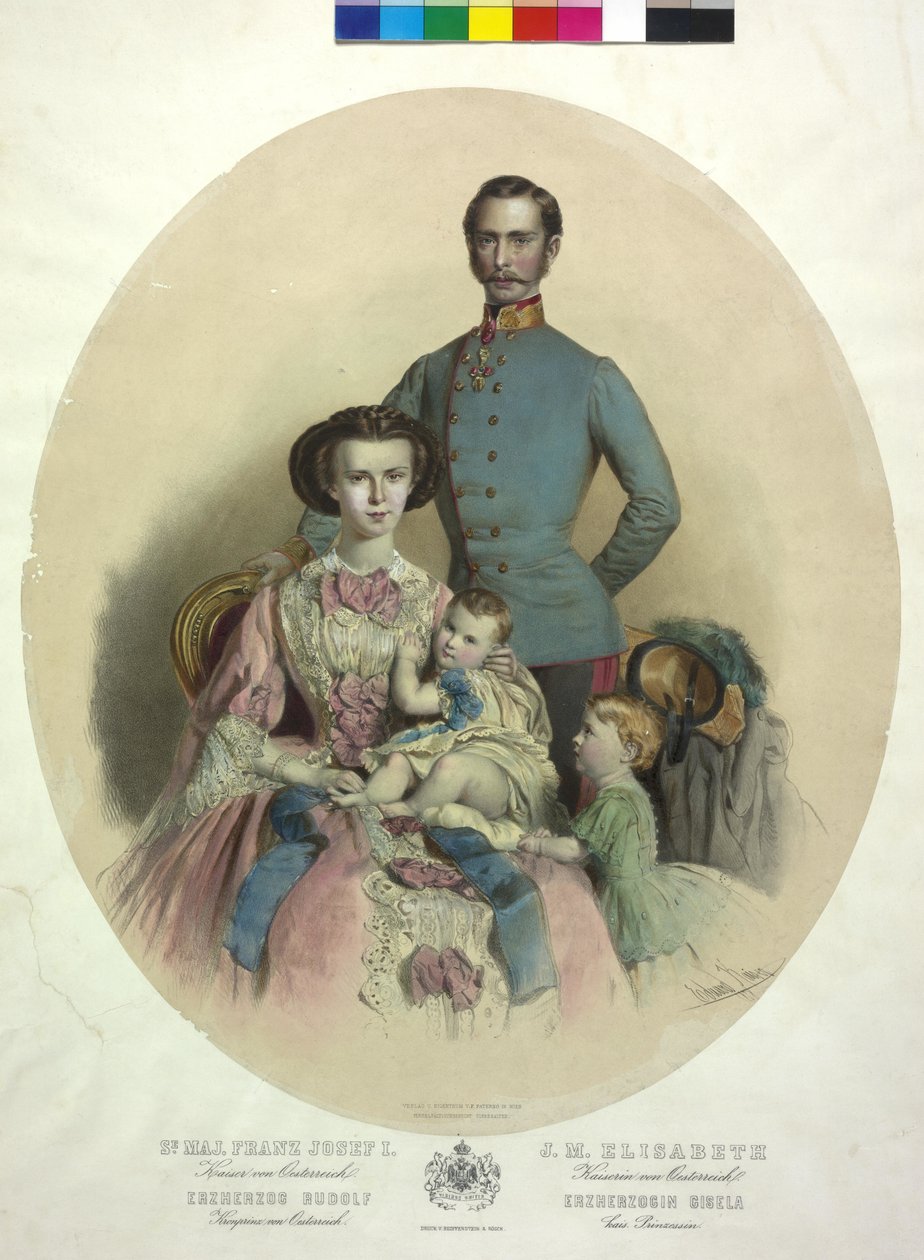 Emperador de Austria Francisco José I de Eduard Kaiser