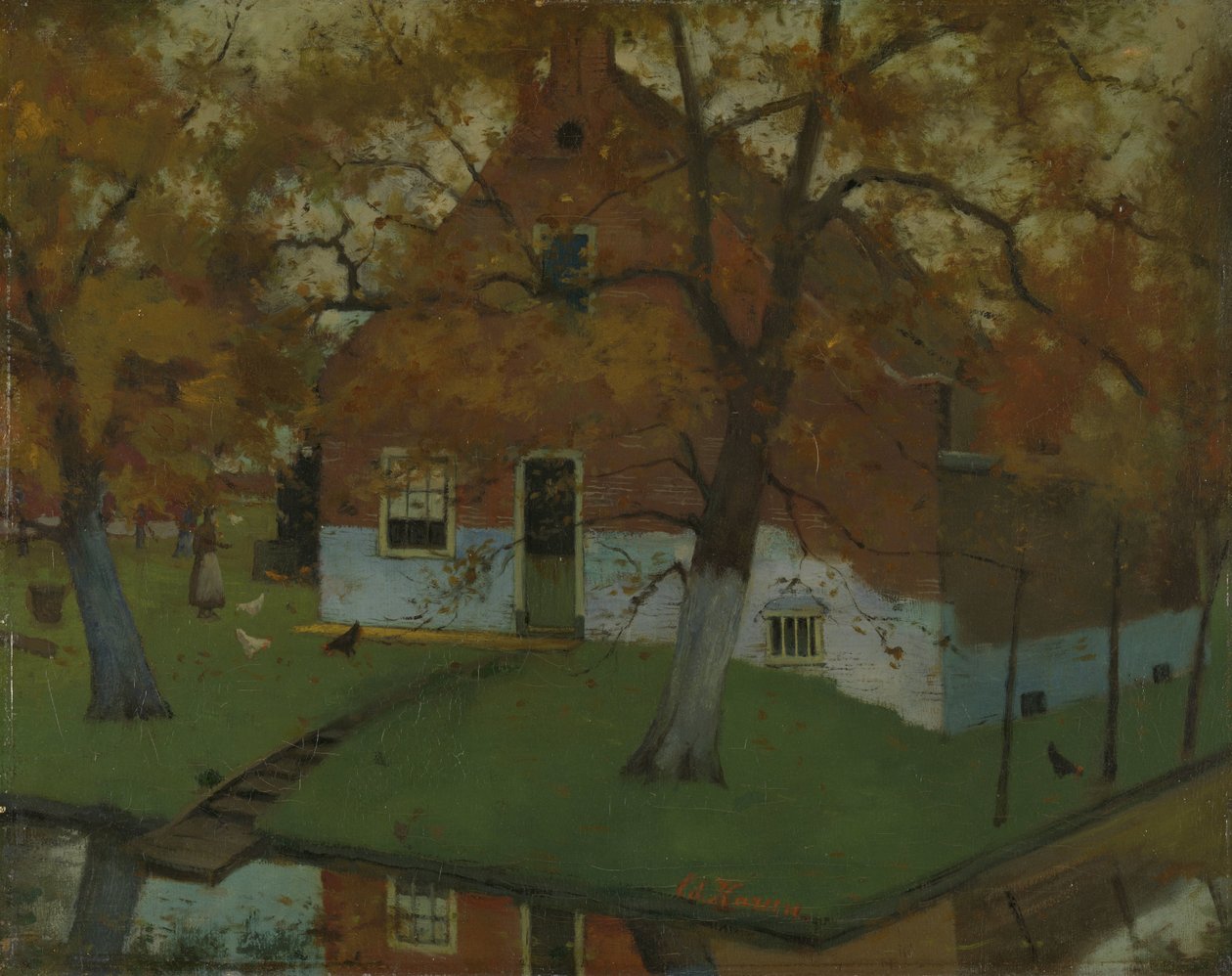 Granja en la provincia de Holanda del Norte de Eduard Karsen