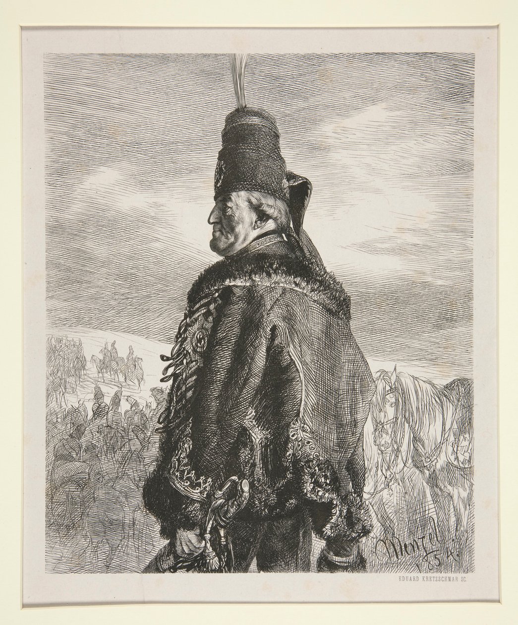 Retrato de Belling de Eduard Kretzschmar