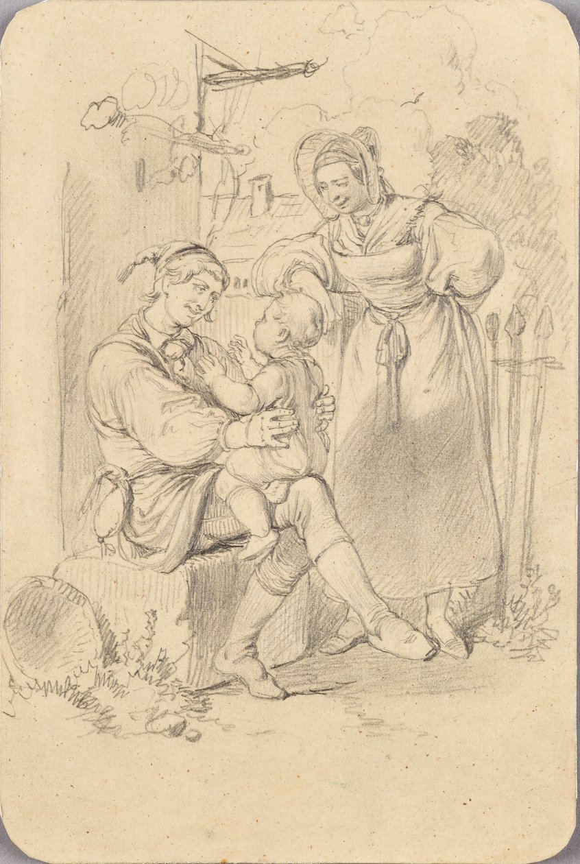 la familia feliz de Eduard Ritter